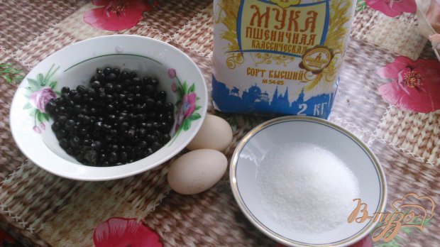 Рецепт Бисквитно - черничные кексы