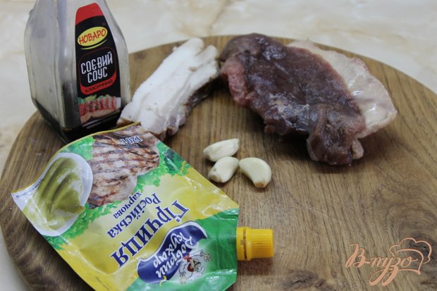 Рецепт Утиная косичка с салом в пряном маринаде