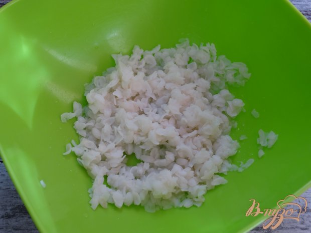 Рецепт Куриные тефтели с рисовыми хлопьями и начинкой