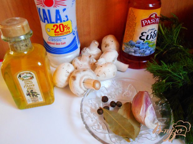 Рецепт Маринованные шампиньоны