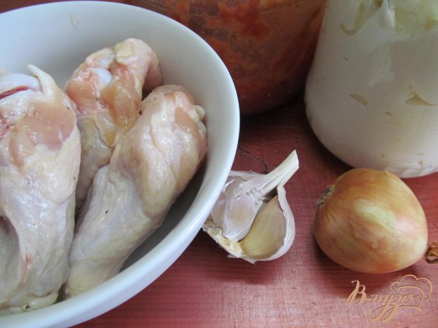 Рецепт Куриные крылышки на шпажках