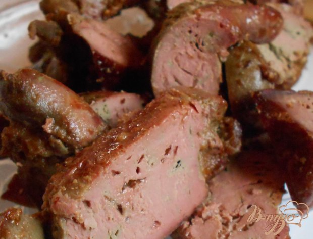 Гречка с куриной печенью в горшочках Гречка с куриной печенью в горшочках