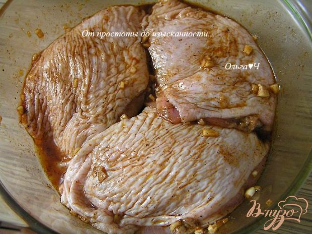 Рецепт Пряные куриные бедрышки с тыквой