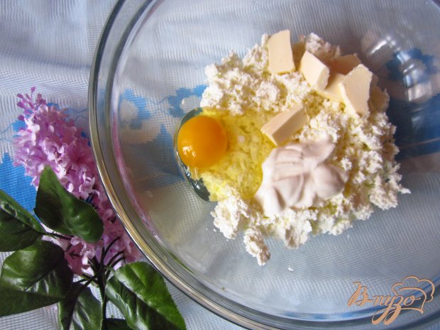 Рецепт Сырные цветы