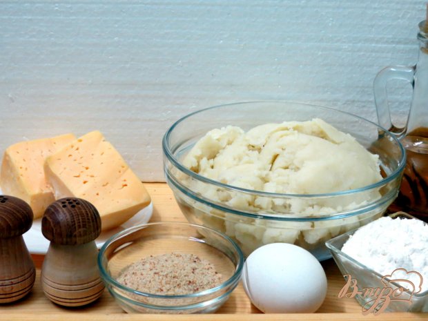 Рецепт Картофельные пирожки с сыром
