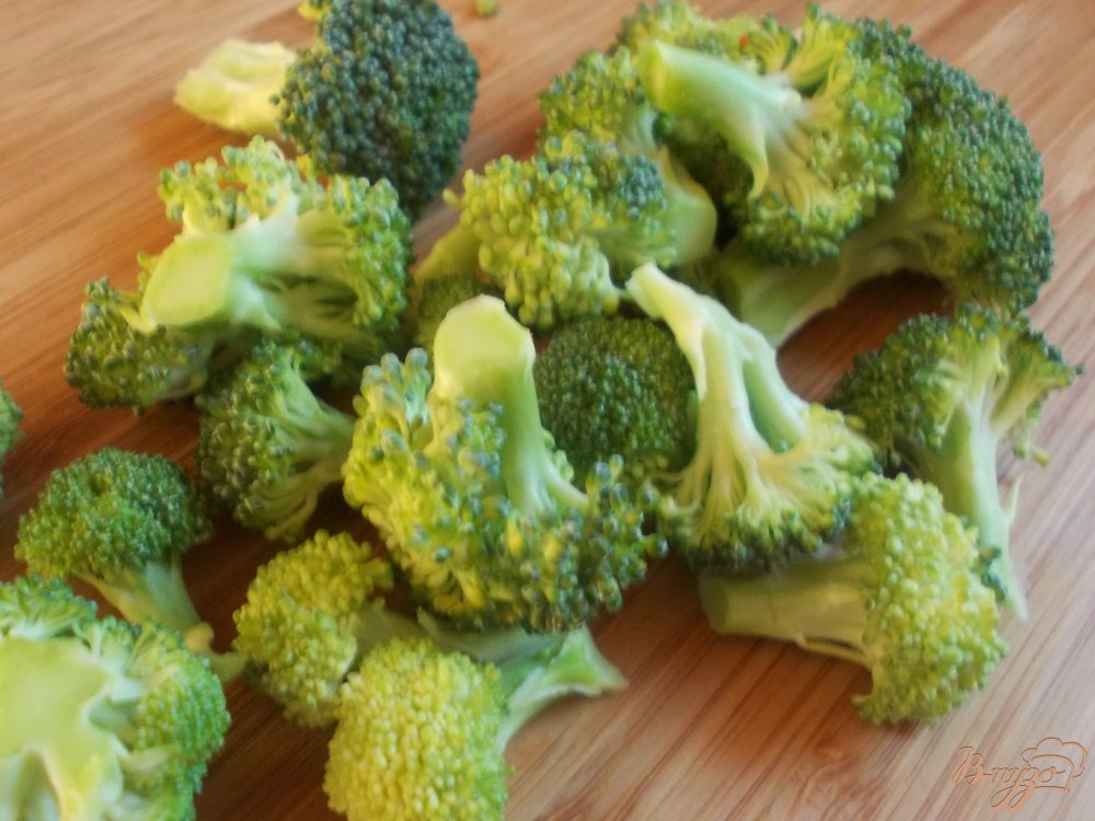 Суп с куриными сердечками и брокколи Суп с куриными сердечками и брокколи