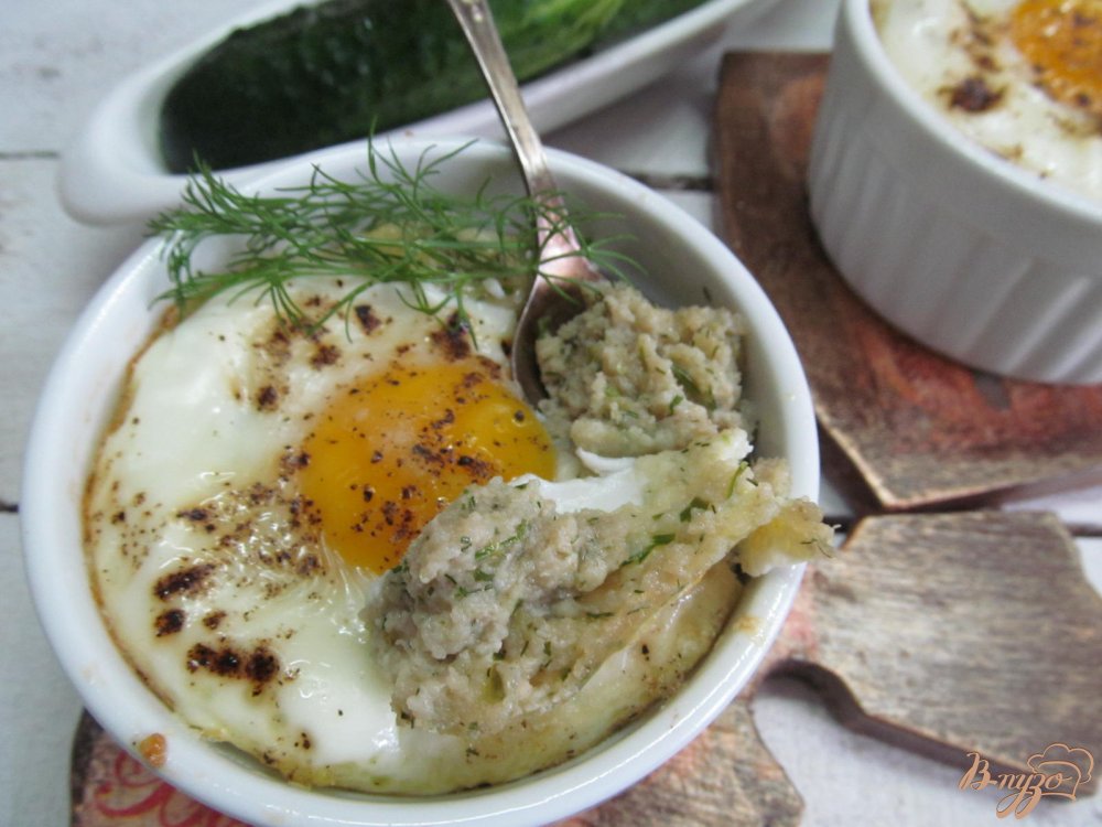 Жюльен из куриного фарша с яйцом Жюльен из куриного фарша с яйцом