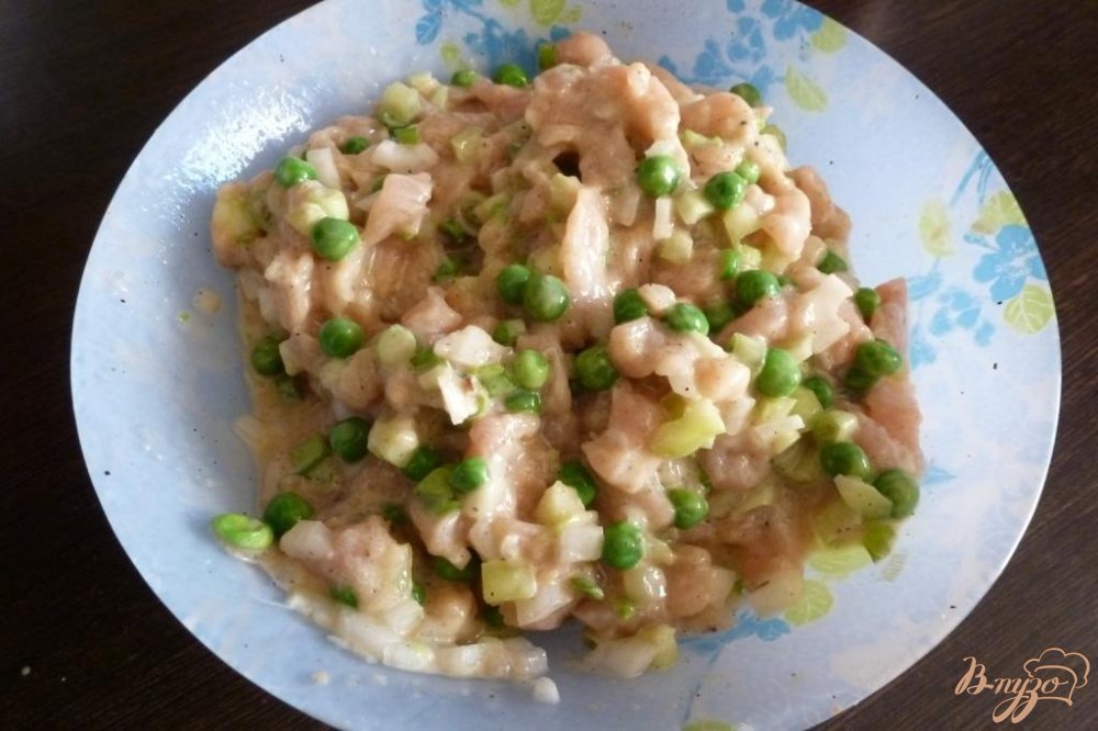 Овощные котлетки с куриной грудкой Овощные котлетки с куриной грудкой