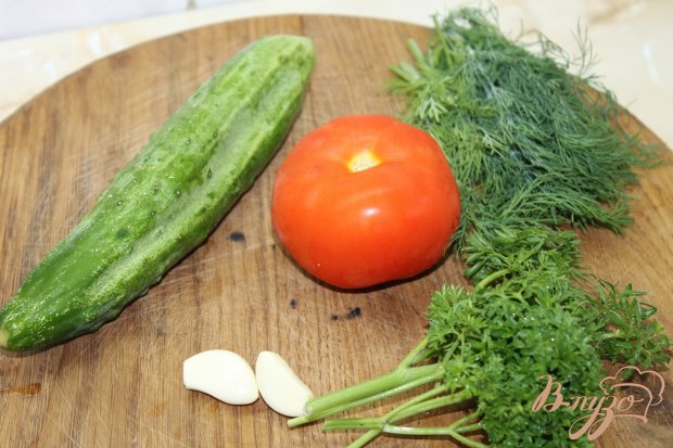 Рецепт Маринованные огурцы и помидоры на скорую руку