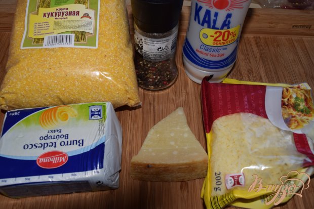 Рецепт Полента с сыром