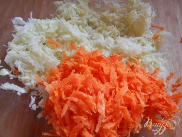 Рецепт Овощной салат с капустой и морковью