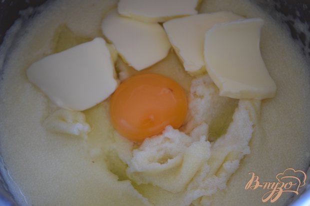Запеканка из манки с киселем Запеканка из манки с киселем