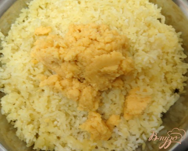Картофель дюшес с брюшками сёмги Картофель дюшес с брюшками сёмги