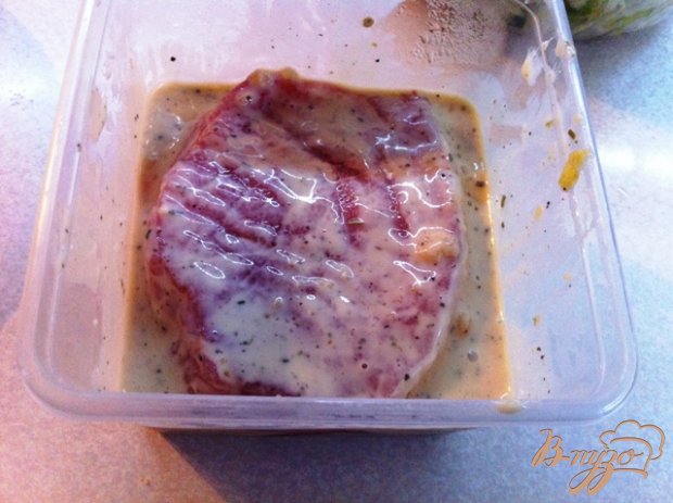 Рецепт Свинина гриль в кефирном маринаде
