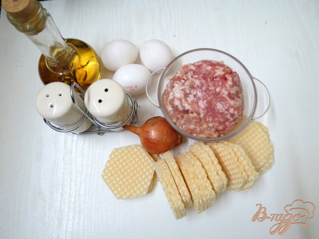 Рецепт Котлеты в вафлях