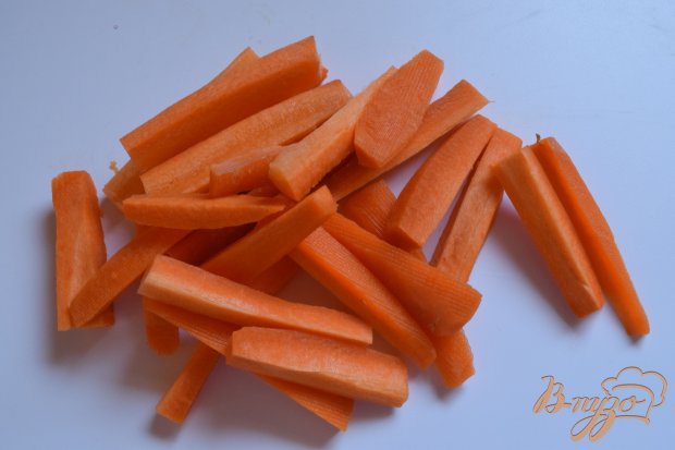 Рецепт Гарнир из моркови и горошка