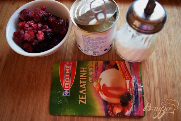 Рецепт Суфле из лесных ягод