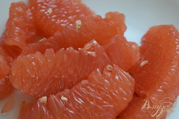 Салат с грейпфрутом и луком Салат с грейпфрутом и луком