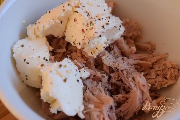 Канапе с тунцом и оливками Канапе с тунцом и оливками
