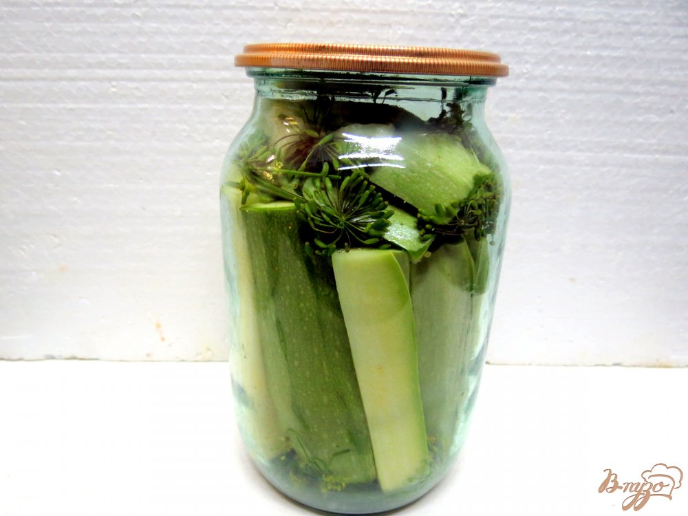 Кабачки маринованные Кабачки маринованные