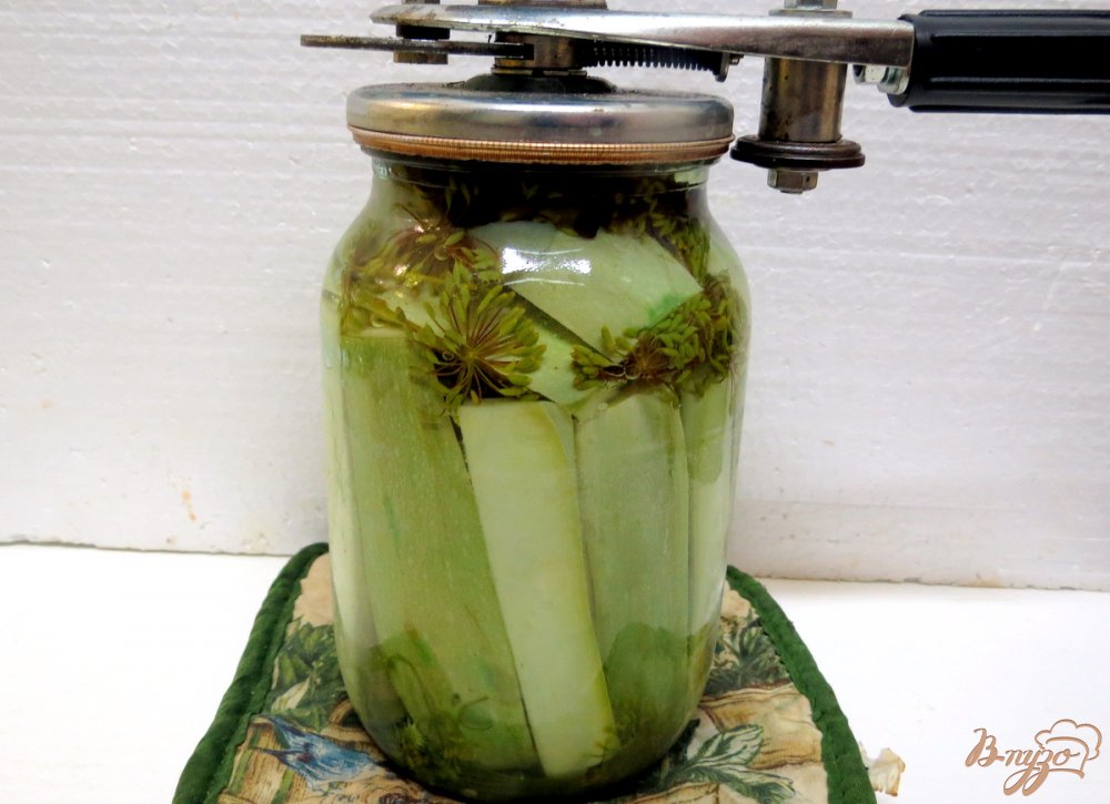 Кабачки маринованные Кабачки маринованные