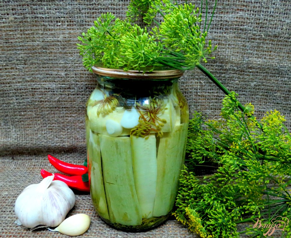 Кабачки маринованные Кабачки маринованные