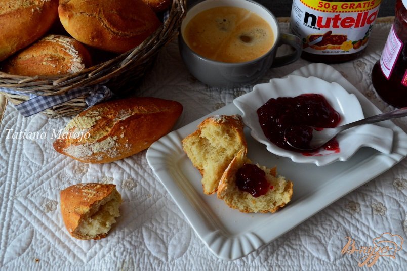 Хлебные булочки с медом Хлебные булочки с медом