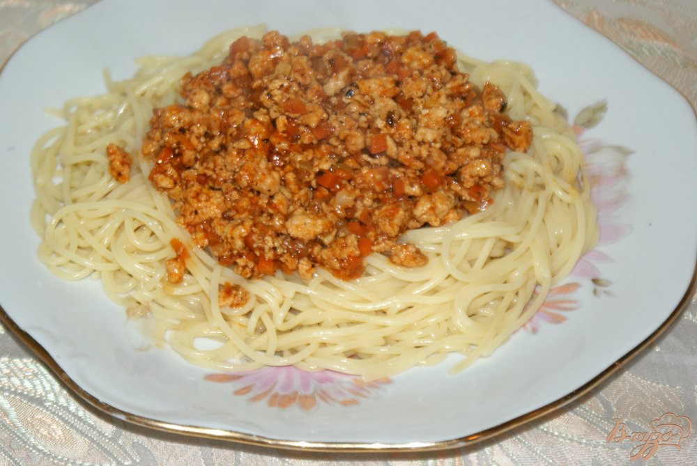 Мясной соус с овощами к пасте Мясной соус с овощами к пасте