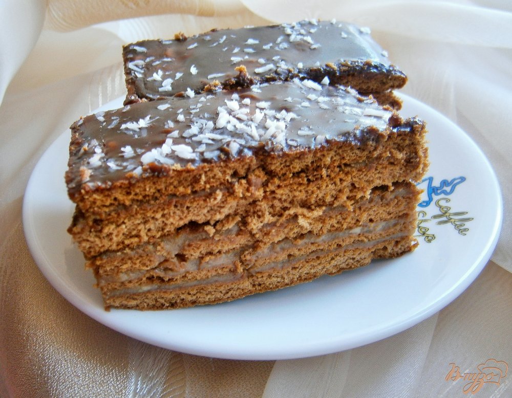 Шоколадный медовик "Дамский каприз" Шоколадный медовик "Дамский каприз"