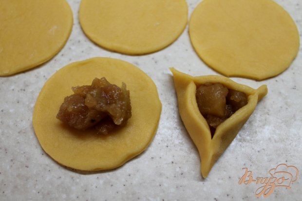Печенье с яблочным повидлом и корицей Печенье с яблочным повидлом и корицей