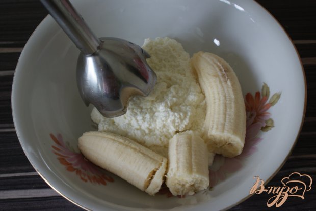 Рецепт Творожное суфле с бананом