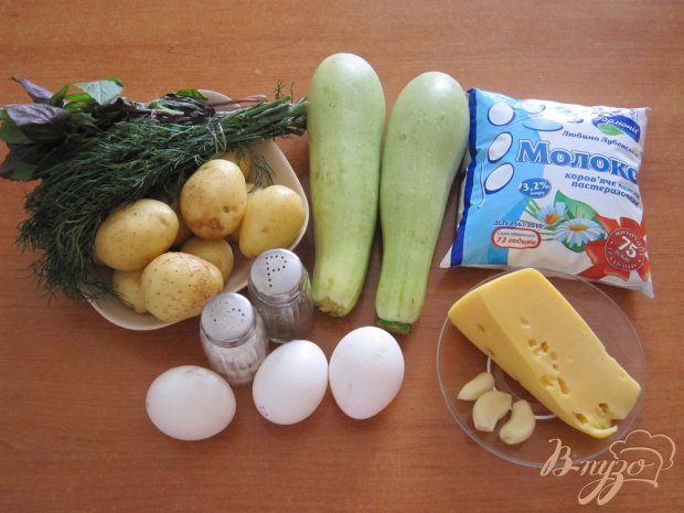 Рецепт Запеканка из картофеля с кабачками
