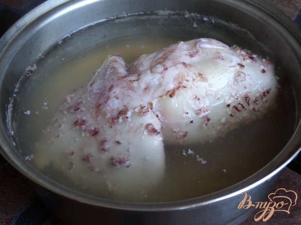 Рецепт Рисовая лапша с кальмарами и грибами