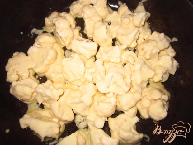 Цветная капуста с куриными сердцами Цветная капуста с куриными сердцами