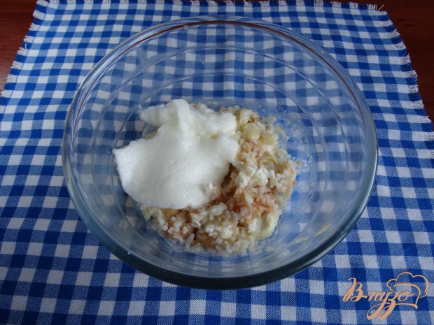 Творожная запеканка с рисом и фруктами на пар Творожная запеканка с рисом и фруктами на пар