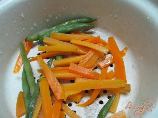 Рецепт Теплый салат из молодых овощей