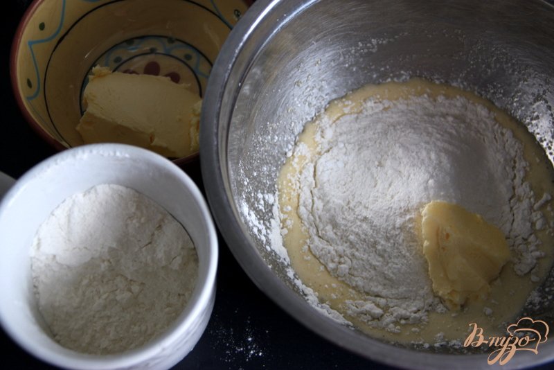 Сабле с красной смородиной и голубикой Сабле с красной смородиной и голубикой