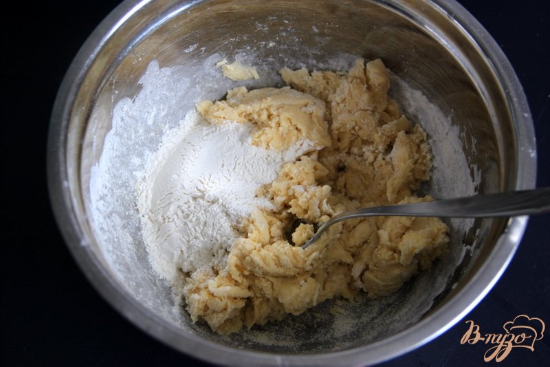 Сабле с красной смородиной и голубикой Сабле с красной смородиной и голубикой
