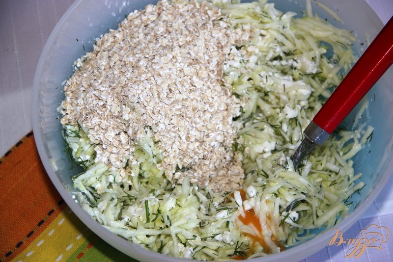 Оладьи из цуккини и творога Оладьи из цуккини и творога