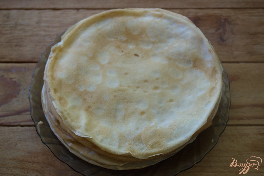 Блинные заливной пирог Блинные заливной пирог