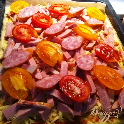 Пицца "Мясное ассорти" Пицца "Мясное ассорти"