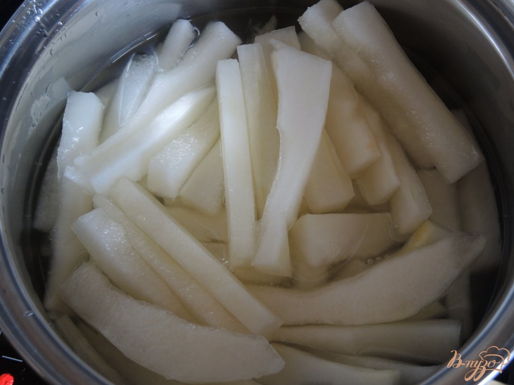 Цукаты из дынных корок Цукаты из дынных корок
