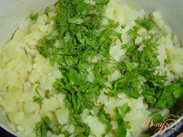 Рецепт Картофельные биточки с сыром и зеленью