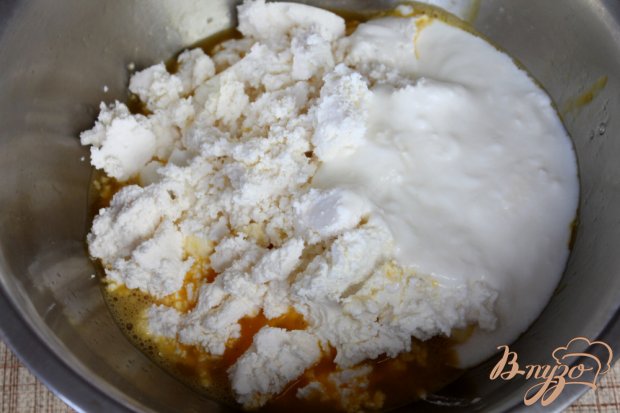 Творожная запеканка с цветной капустой и брокколи Творожная запеканка с цветной капустой и брокколи