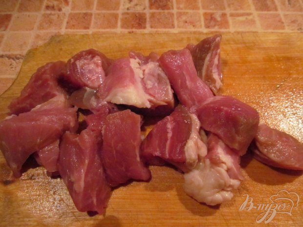 Рецепт Гуляш из свинины с лапшой