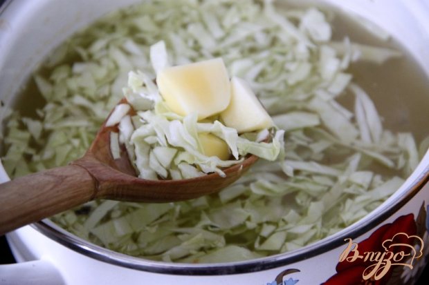 Рецепт Овощной суп с куриными фрикадельками