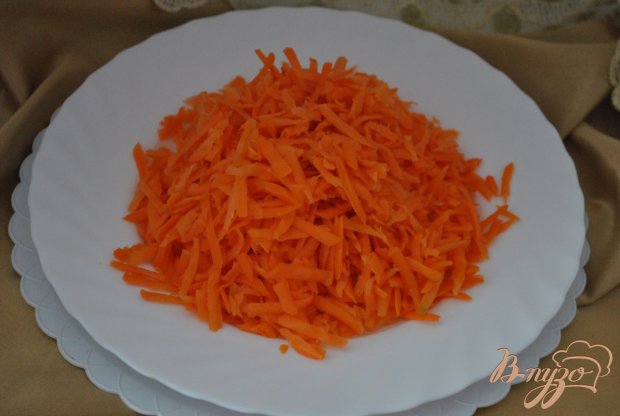 Рецепт Теплый салат с морковью и печенкой