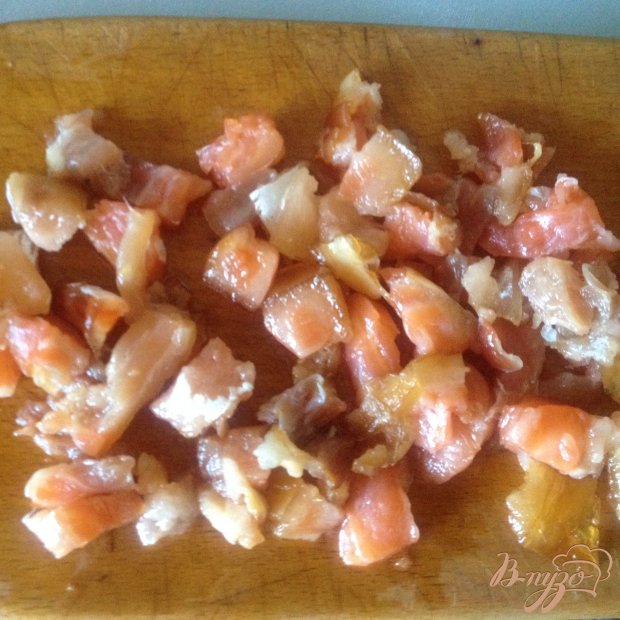 Киш лорен с лососем и сыром Киш лорен с лососем и сыром