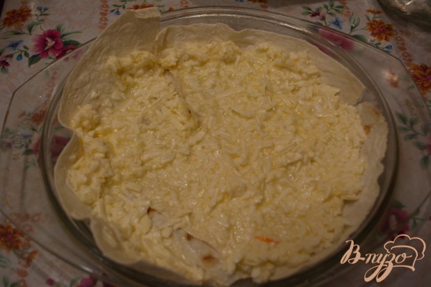 Ленивый пирог из лаваша с брынзой Ленивый пирог из лаваша с брынзой