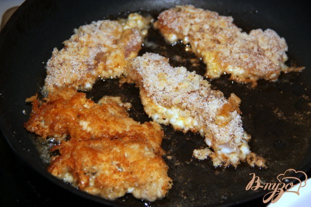 Куриные кусочки в сырной панировке Куриные кусочки в сырной панировке